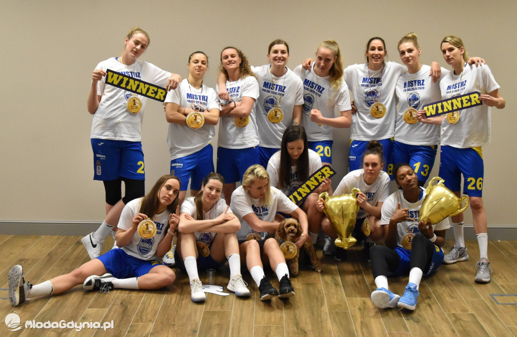 Basket Women Arka Gdynia Mistrzem Polski 2020
