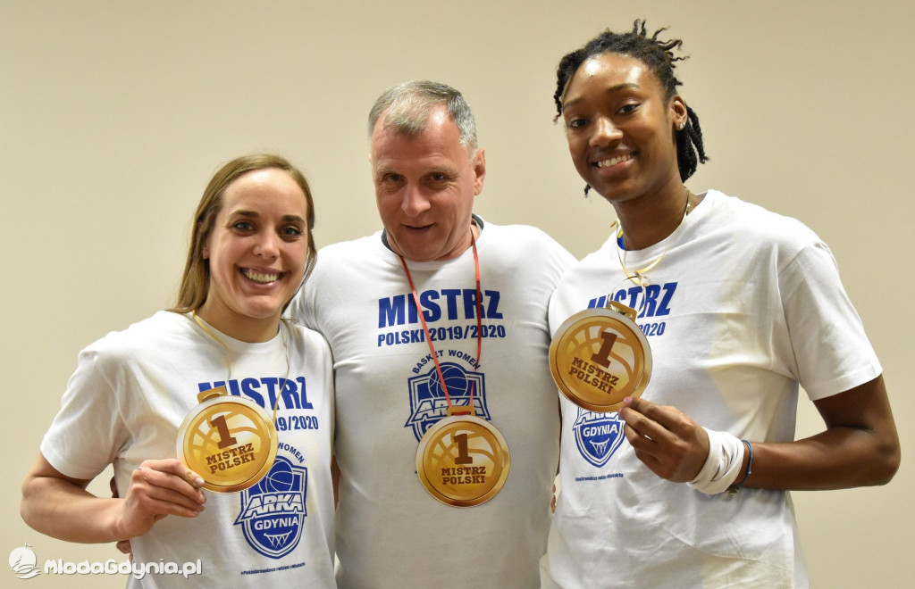 Basket Women Arka Gdynia Mistrzem Polski 2020
