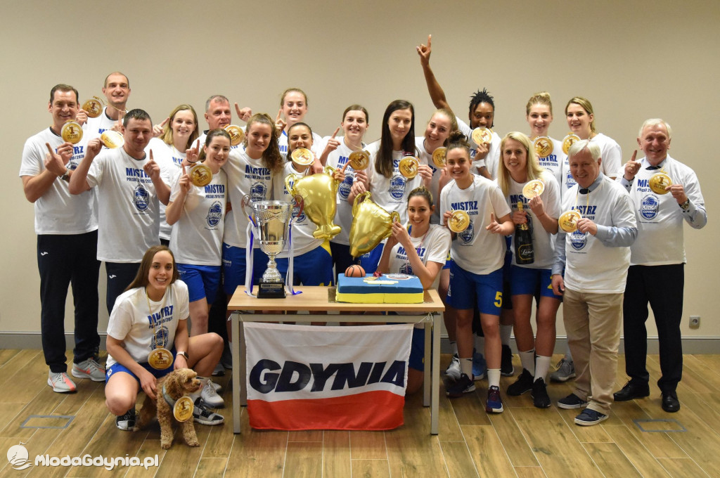 Basket Women Arka Gdynia Mistrzem Polski 2020