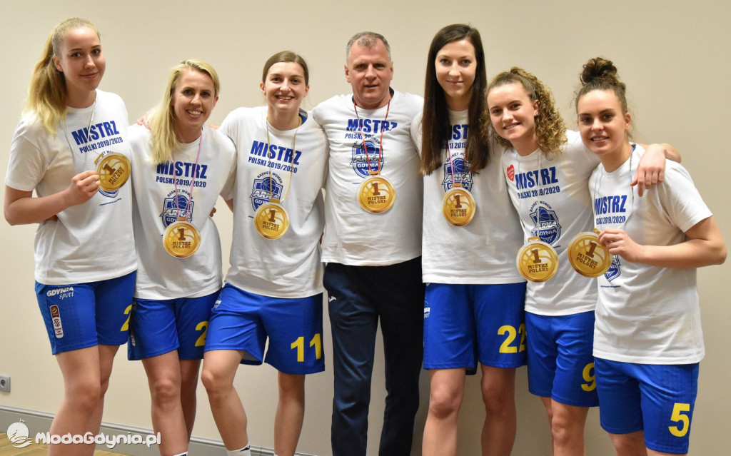 Basket Women Arka Gdynia Mistrzem Polski 2020