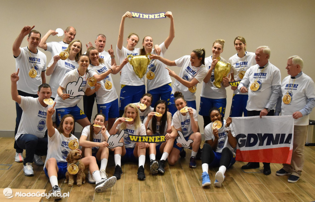 Basket Women Arka Gdynia Mistrzem Polski 2020