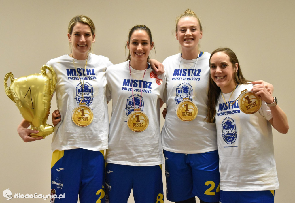 Basket Women Arka Gdynia Mistrzem Polski 2020