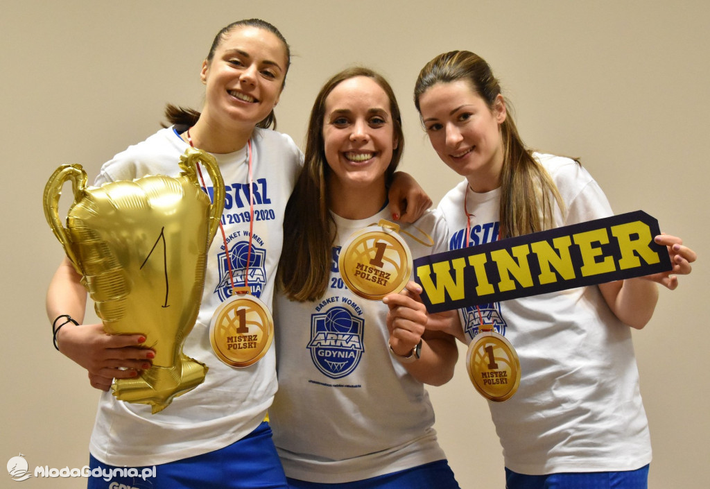 Basket Women Arka Gdynia Mistrzem Polski 2020