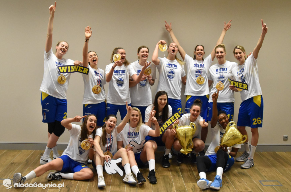 Basket Women Arka Gdynia Mistrzem Polski 2020