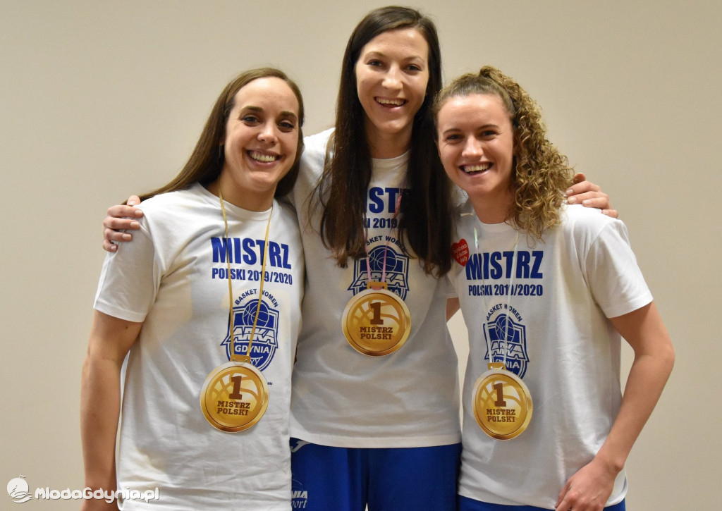 Basket Women Arka Gdynia Mistrzem Polski 2020