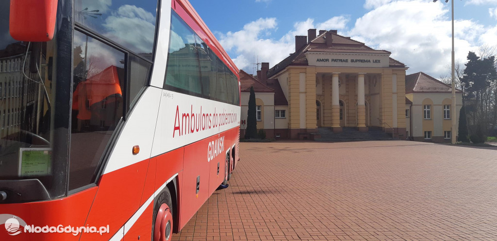 Akademia Marynarki Wojennej odpowiada na apel o krew - foto Wojciech Mundt