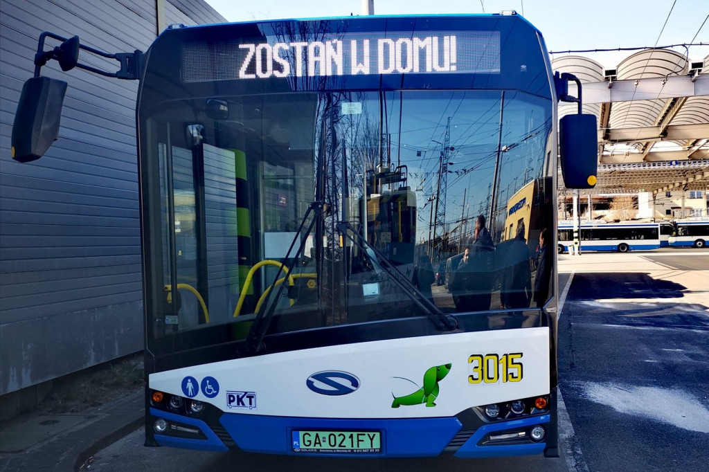 ZKM - oznakowane autobusy - ograniczona ilość miejsc