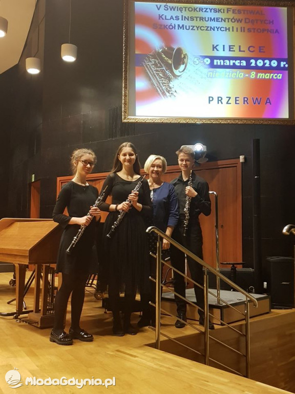 V Świętokrzyski Festiwal Klas Instrumentów Dętych Szkół Muzycznych I i II stopnia w Kielcach