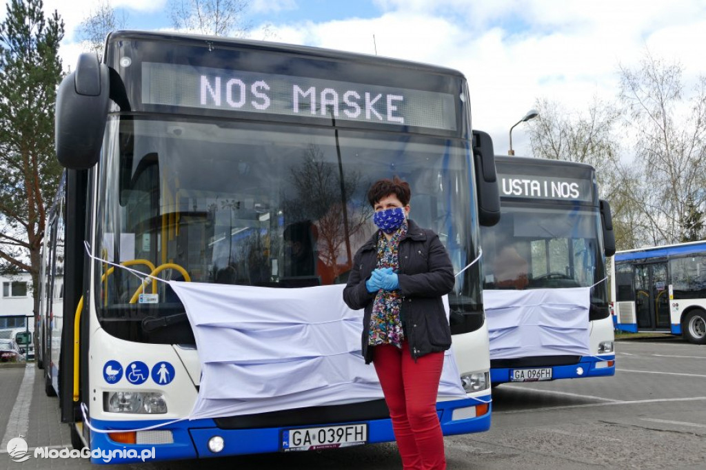 ZKM/PKA - Lech Żurek - autobusy w maseczkach