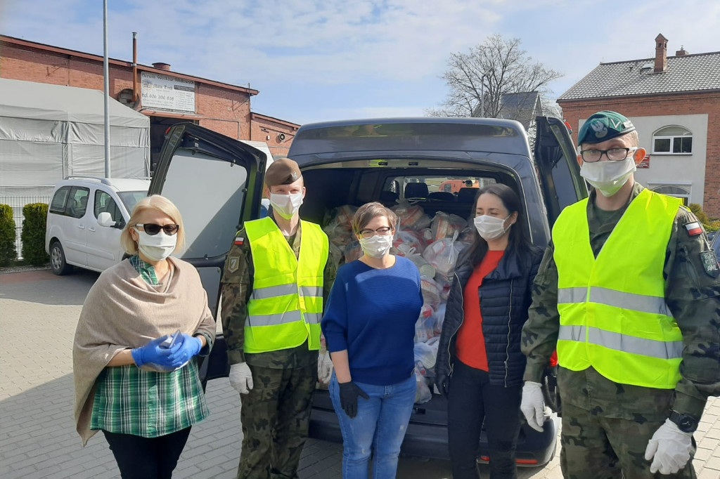 Paczki dla OPS w gminach Luzino, Bytów, Władysławowo Reda i Puck