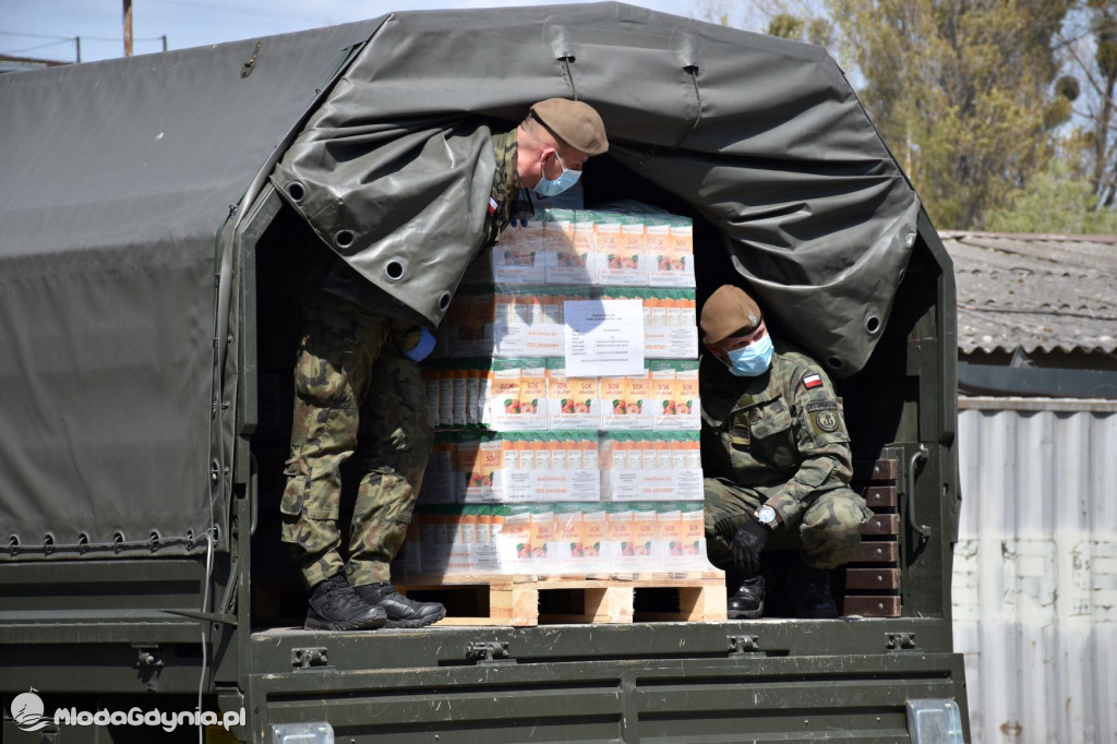 Paczki dla OPS w gminach Luzino, Bytów, Władysławowo Reda i Puck