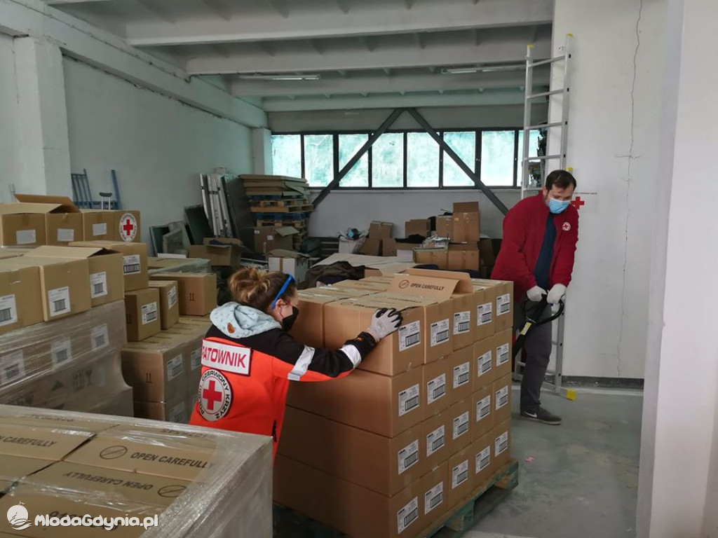 PCK Gdynia niesie pomoc