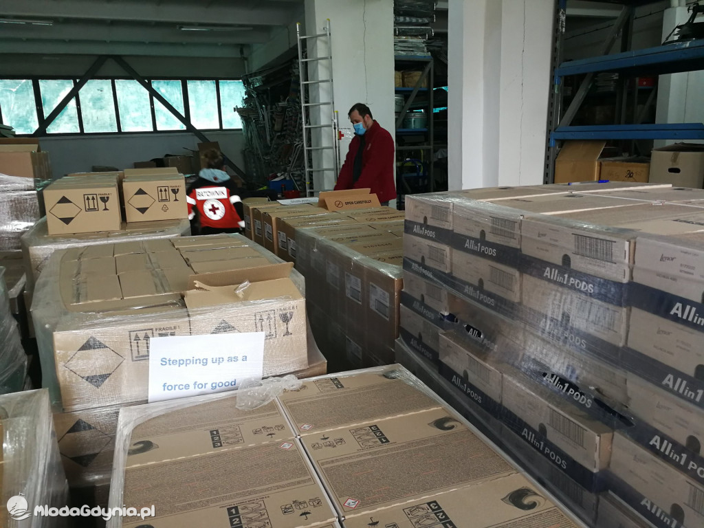 PCK Gdynia niesie pomoc