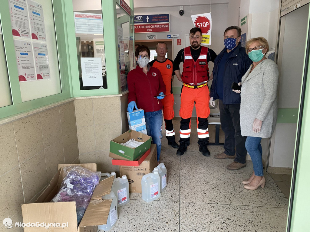 PCK Gdynia niesie pomoc