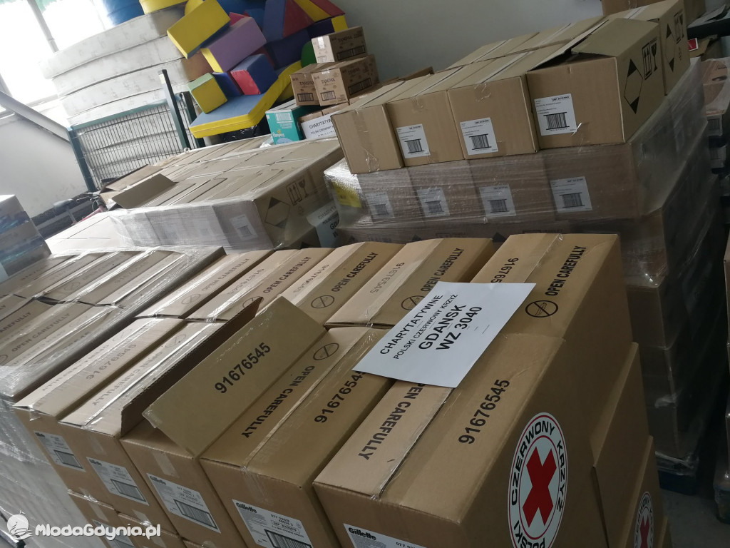 PCK Gdynia niesie pomoc