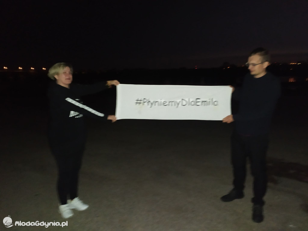 Szymon Machnowski płynie dla Emila - 6 i 7 maja