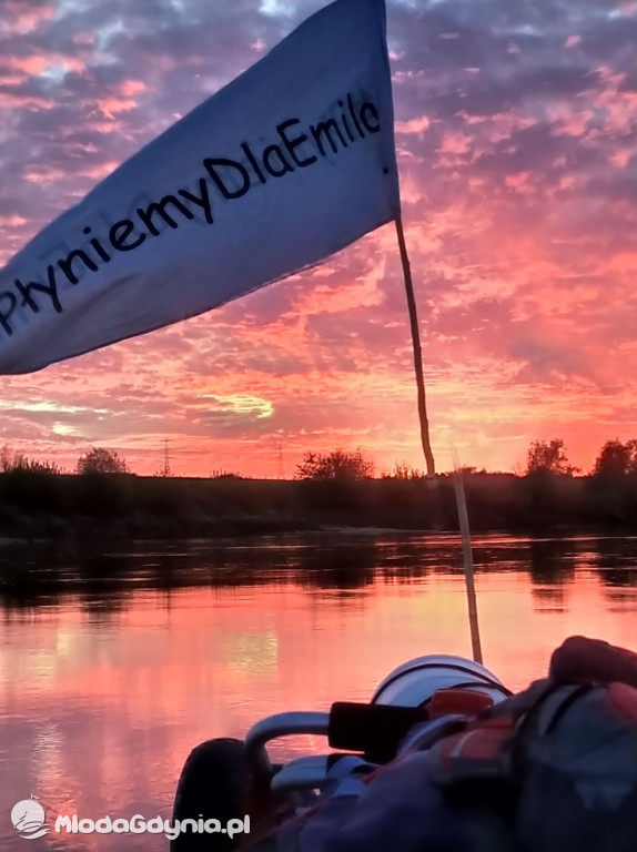 Szymon Machnowski płynie dla Emila - 6 i 7 maja