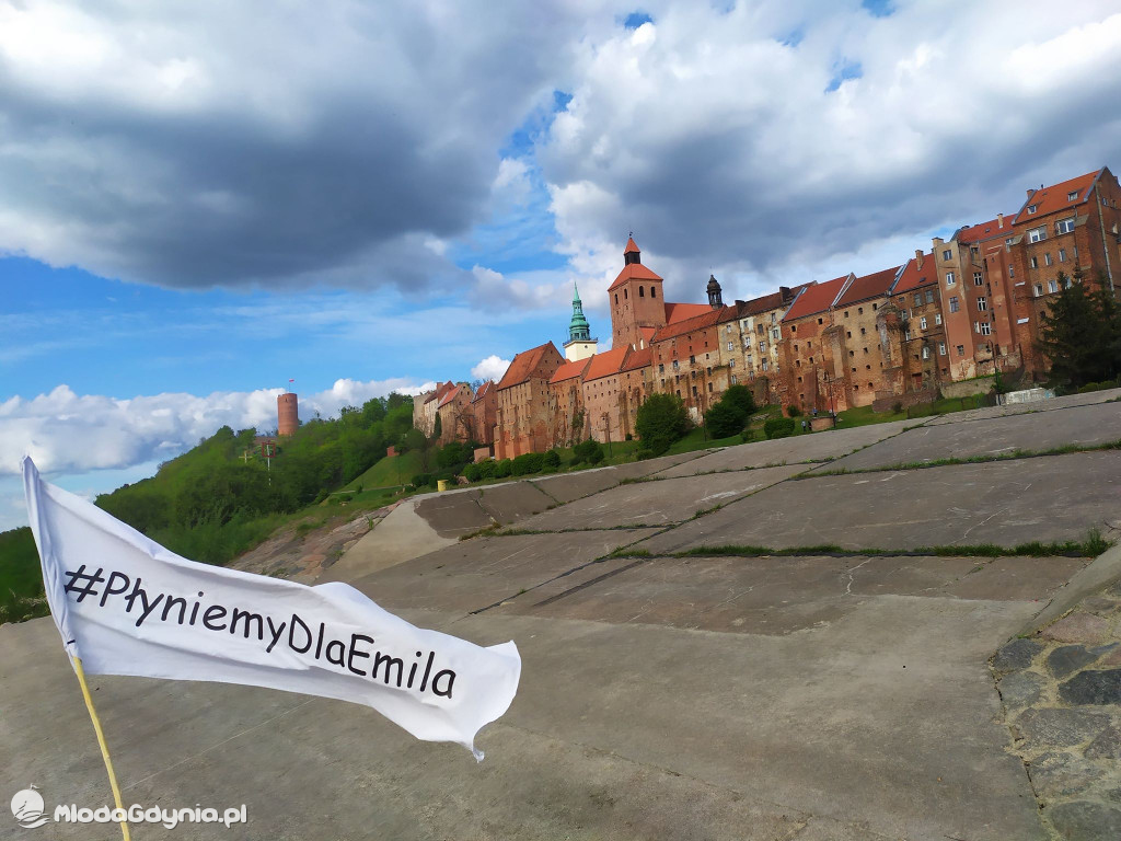 Szymon Machnowski płynie dla Emila - 6 i 7 maja