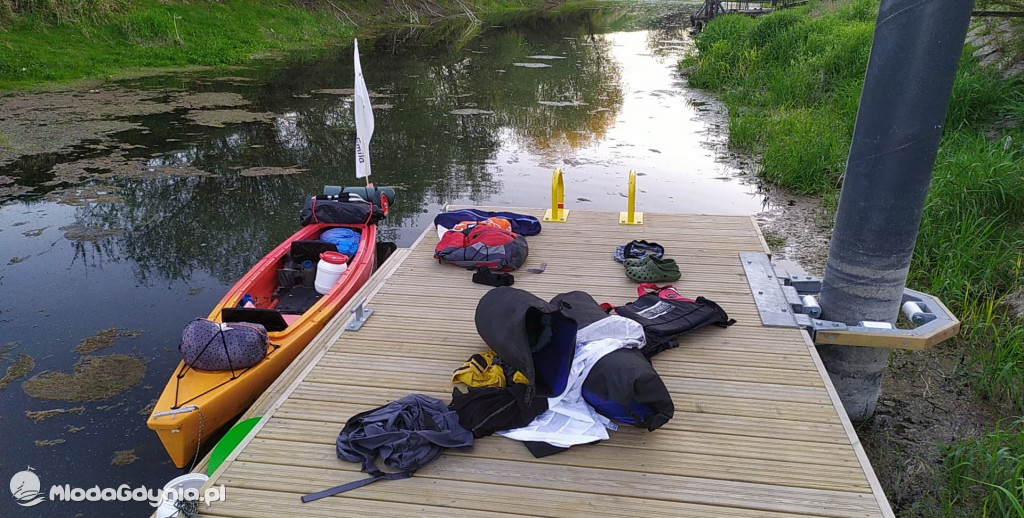 Szymon Machnowski płynia dla Emila 8 maja 2020