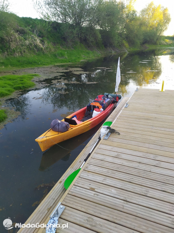 Szymon Machnowski płynia dla Emila 8 maja 2020