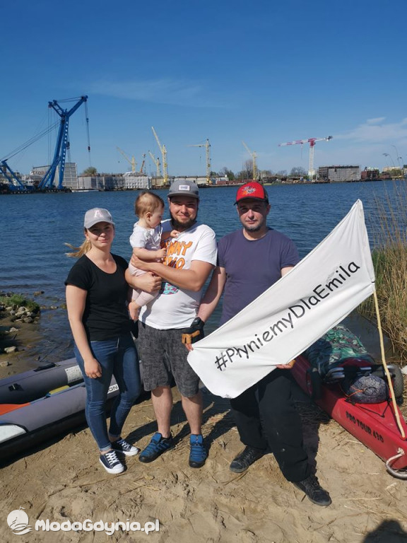 Szymon Machnowski płynie dla Emila 9 i 10 maja 2020