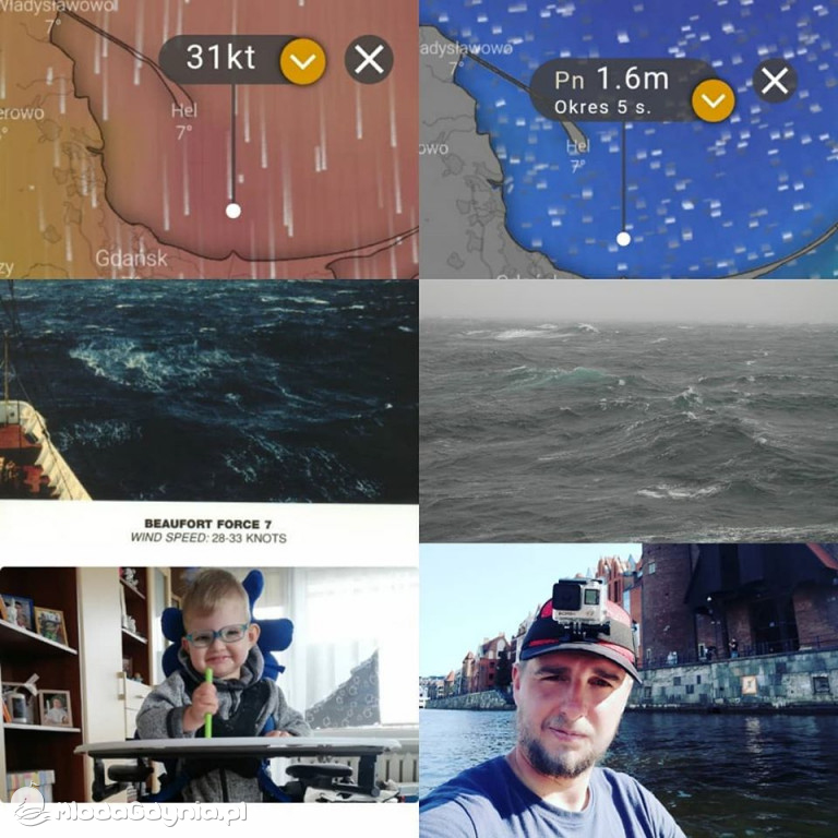 Szymon Machnowski płynie dla Emila 9 i 10 maja 2020