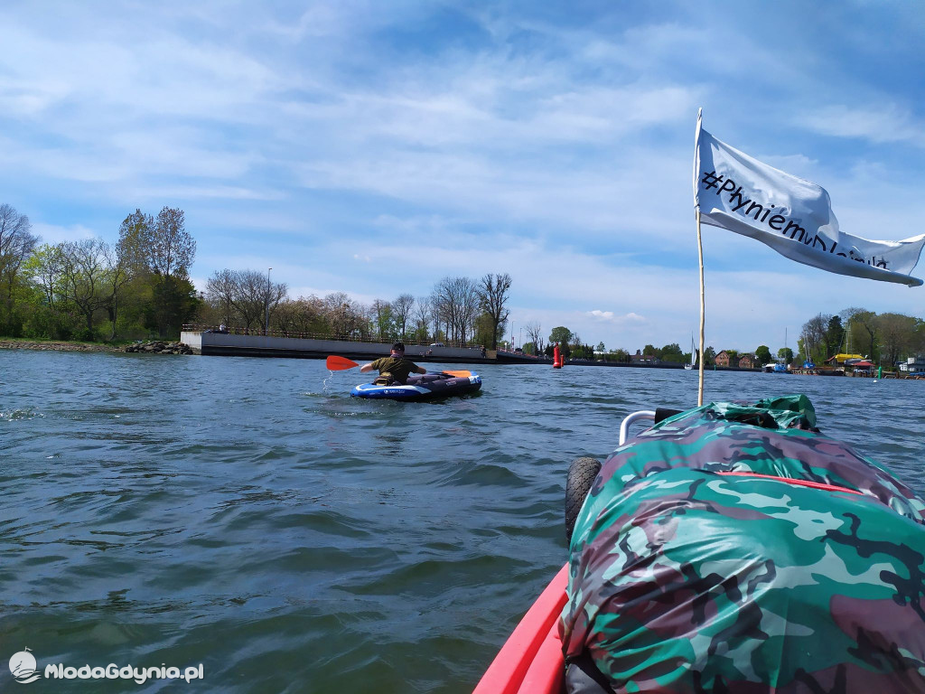Szymon Machnowski płynie dla Emila 9 i 10 maja 2020