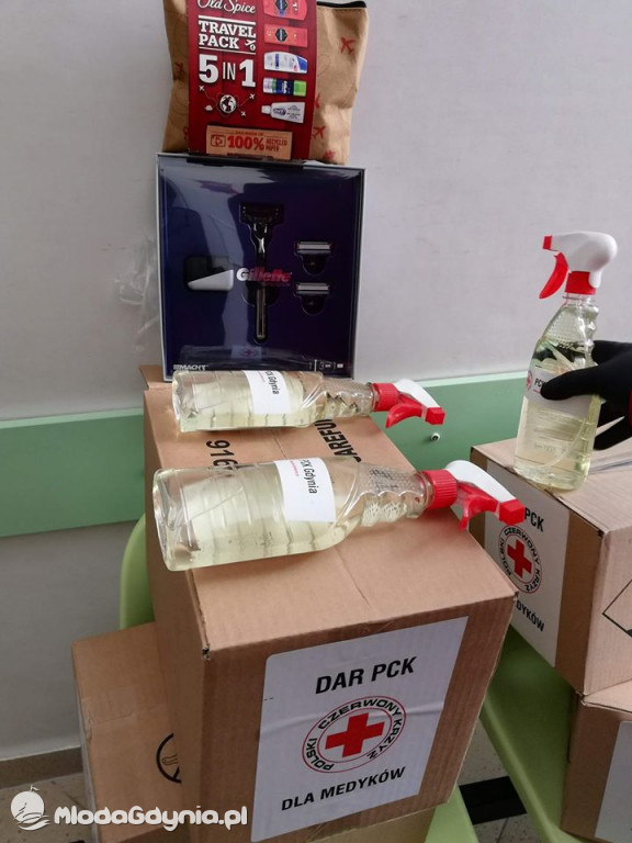 Gdyński PCK nie przerywa niesienia pomocy