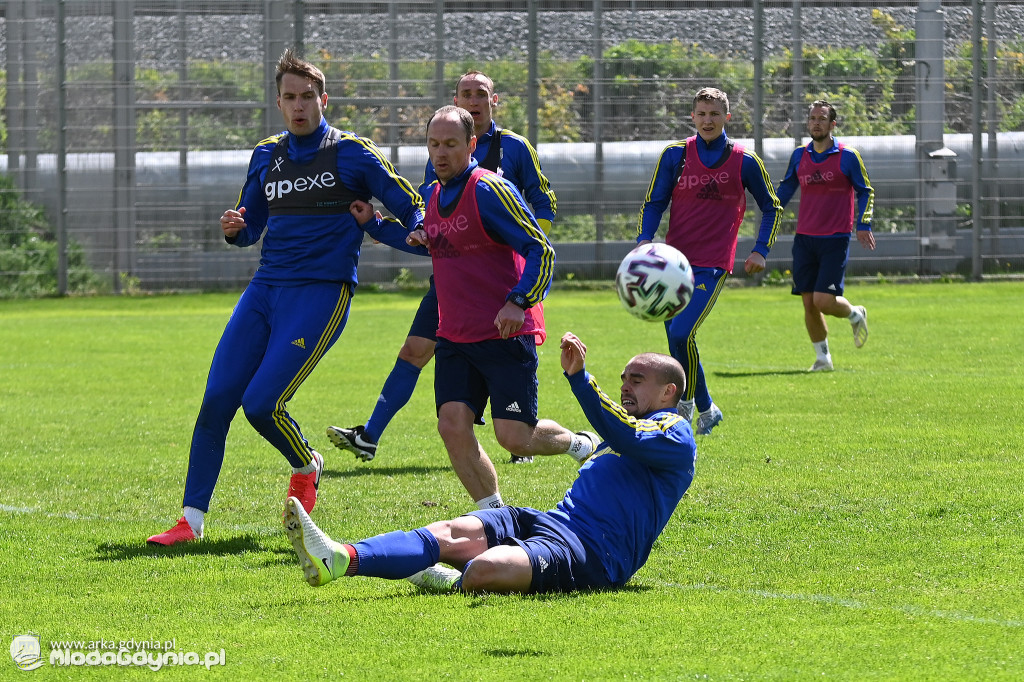 Pierwsze zajęcia trenera Ireneusza Mamrota