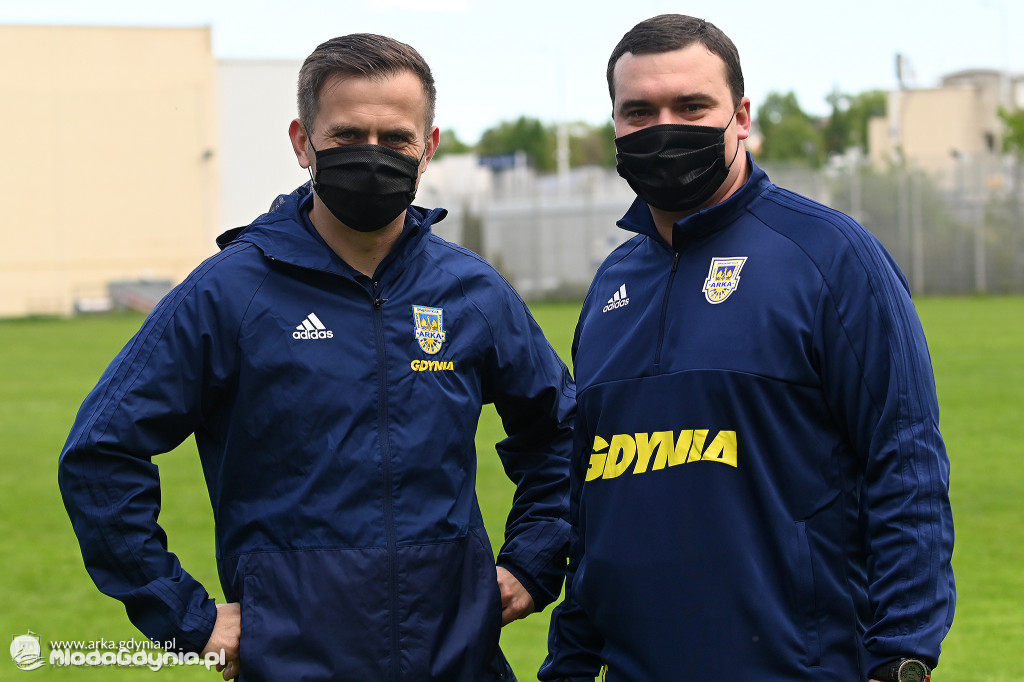 Pierwsze zajęcia trenera Ireneusza Mamrota