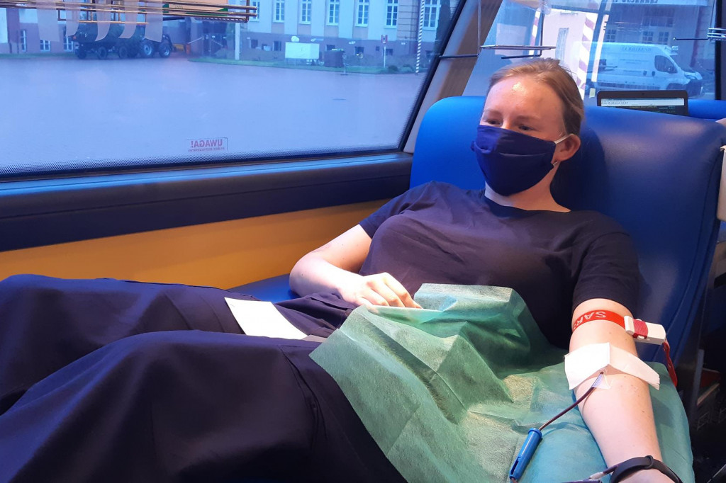 AMW - Podchorążowie oddali krew