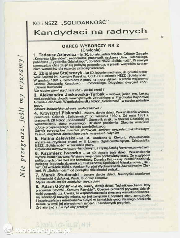Wybory 27 maja 1990 Gdynia