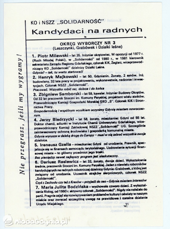 Wybory 27 maja 1990 Gdynia