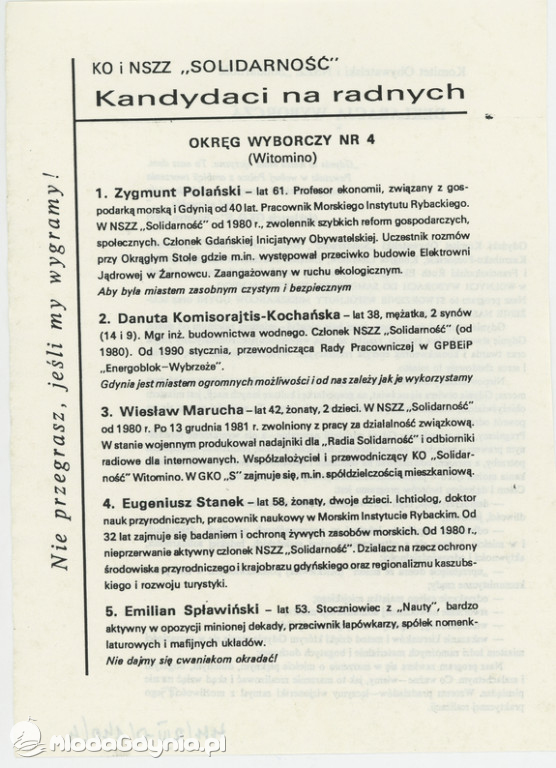 Wybory 27 maja 1990 Gdynia