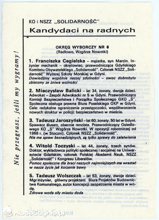 Wybory 27 maja 1990 Gdynia
