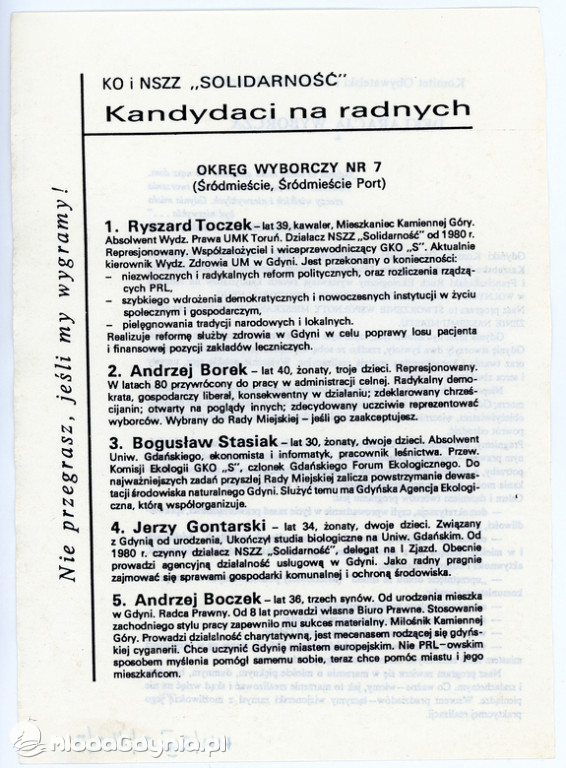 Wybory 27 maja 1990 Gdynia