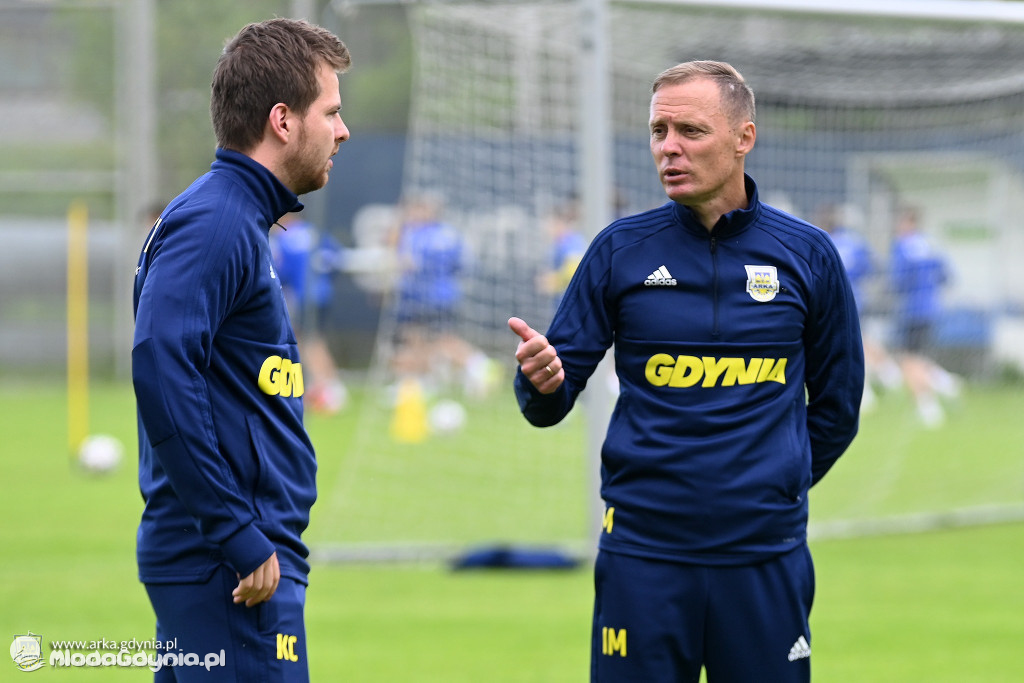 Arka Gdynia - trening 25 i 27 maja 2020