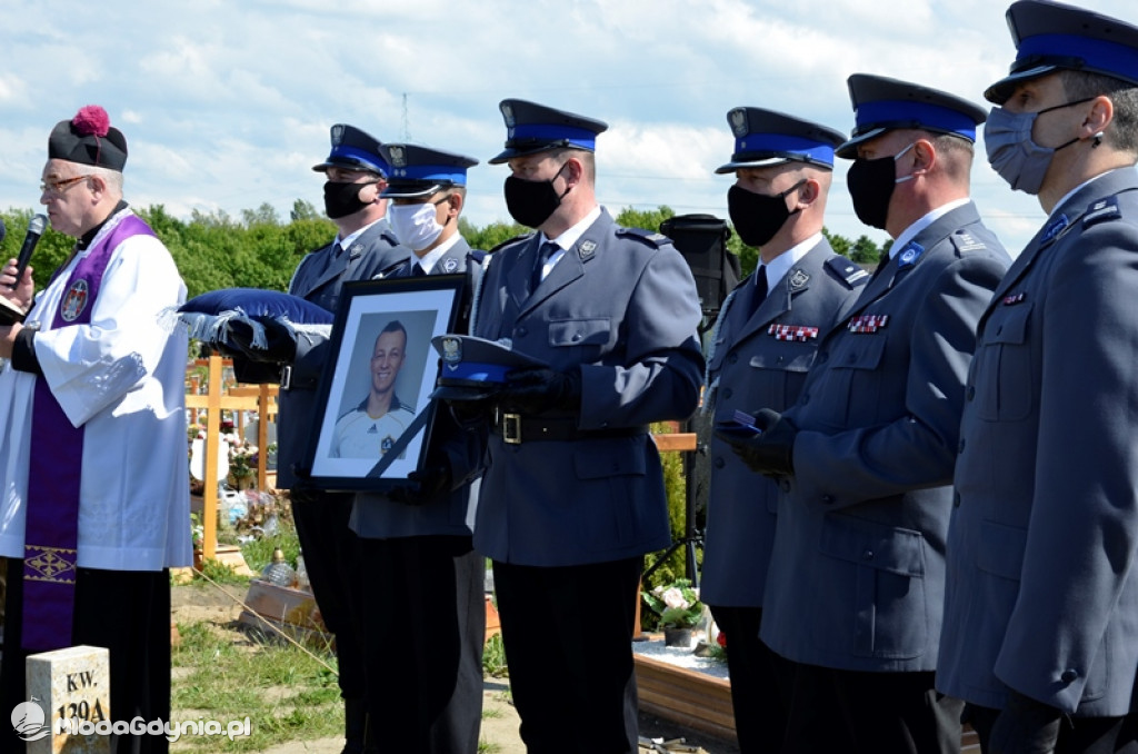 Pogrzeb śp. st. post. Konrada Brenda