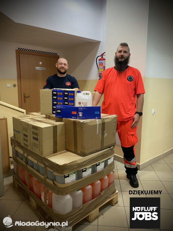 Pogotowie Ratunkowe dziekuje darczyńcom