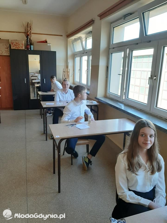 SP 28 -  egzamin ósmoklasistów z matematyki 2020