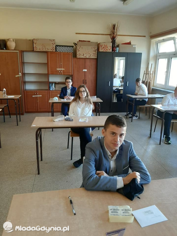 SP 28 -  egzamin ósmoklasistów z matematyki 2020