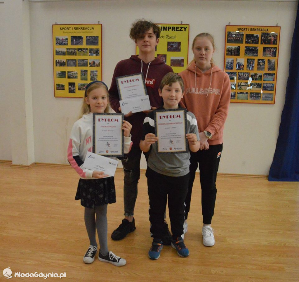 Uczniowie SP 28 na podium Grand Prix Rumi w Tenisie Stołowym 2019-2020