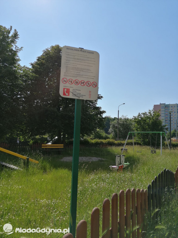 Na Witominie place zabaw zamknięte