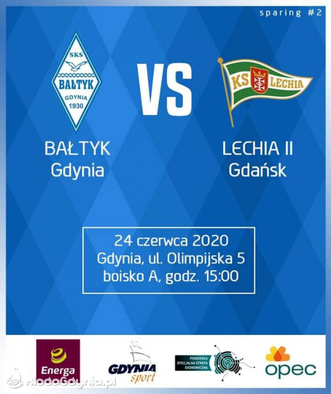 Bałtyk Gdynia - Lechia II Gdańsk 3:2