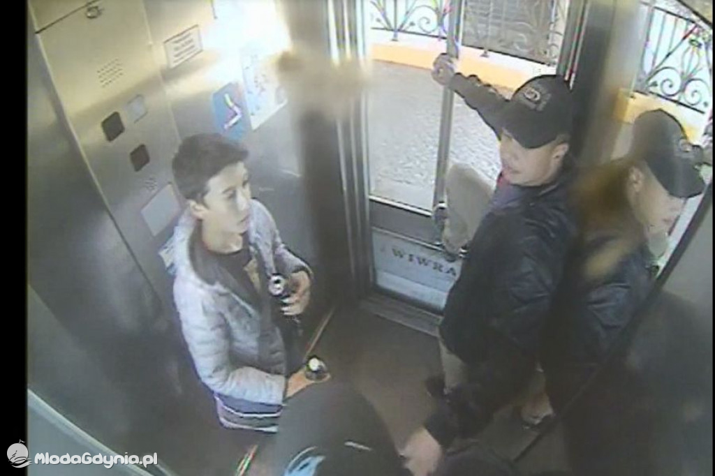 Zniszczenia windy w Sopocie na dworcu SKM