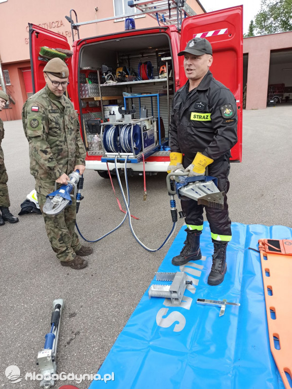 Terytorialsi wraz ze Strażą Pożarną szkolili się jak wspólnie przeciwdziałać sytuacjom kryzysowym