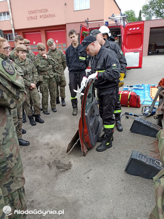 Terytorialsi wraz ze Strażą Pożarną szkolili się jak wspólnie przeciwdziałać sytuacjom kryzysowym