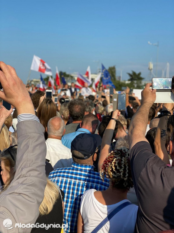 Trzaskowski w Gdyni 17.07.2020