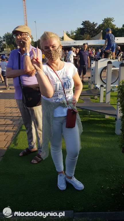 Trzaskowski w Gdyni 17.07.2020