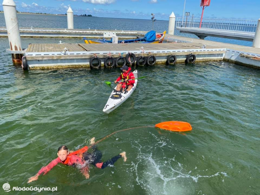 Morska Baza Szkoleniowa Mechelinki - Szkolenie młodszych ratowników